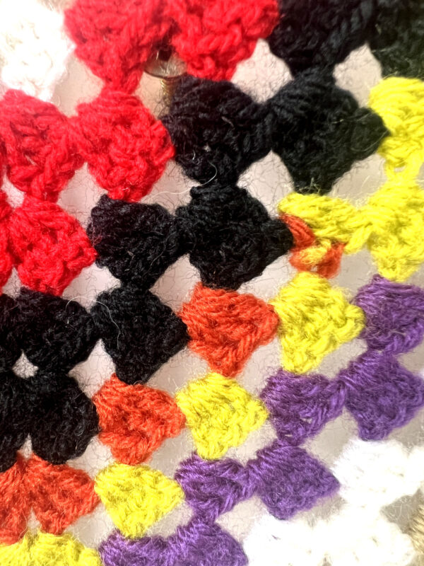 1 Toquilla Croche Colores Detalle
