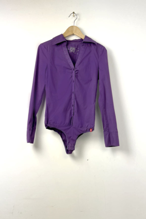 Camisa Body Morada A Delante