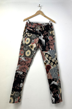 1pantalon Desigual Psicodélico A Delante