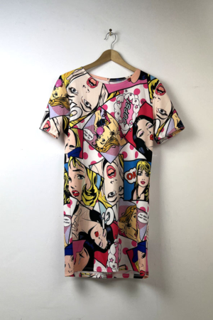 1vestido Comic Pop A Delante